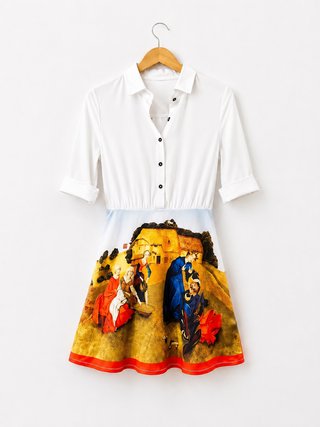 Vestido Camisero Jardín de las Delicias