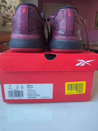 Zapatillas Reebok Nano X5 Mujer color cherry