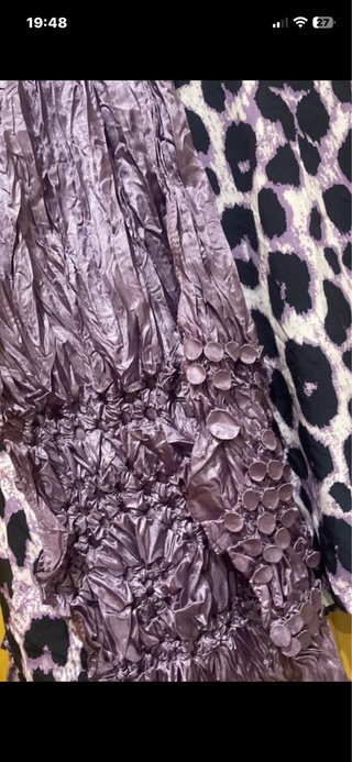 Blusa tirantes y foulard seda Rosa T Grande