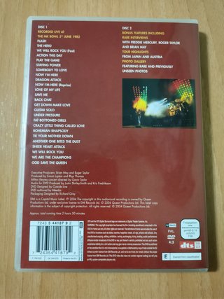 Queen On Fire - Live at the Bowl 2 DVD