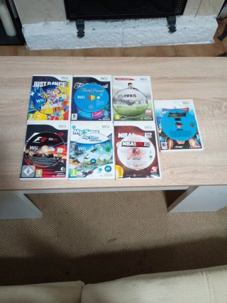 7 Juegos Wii: FIFA, NBA, Just Dance, Sims