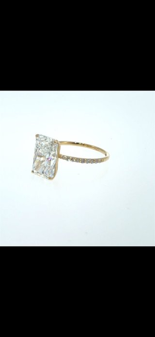 Anillo Oro con Diamante   Laboratorio 4.01ct