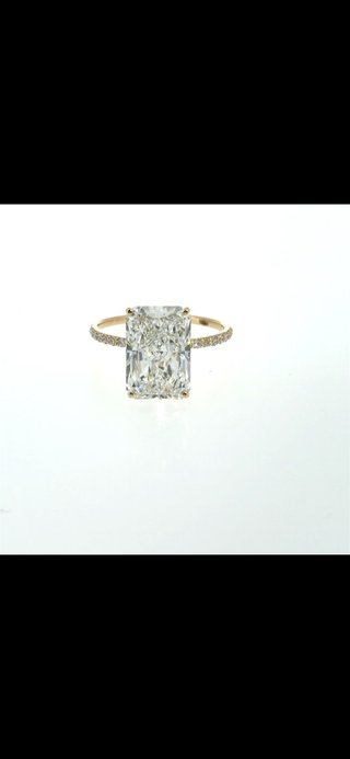 Anillo Oro con Diamante   Laboratorio 4.01ct