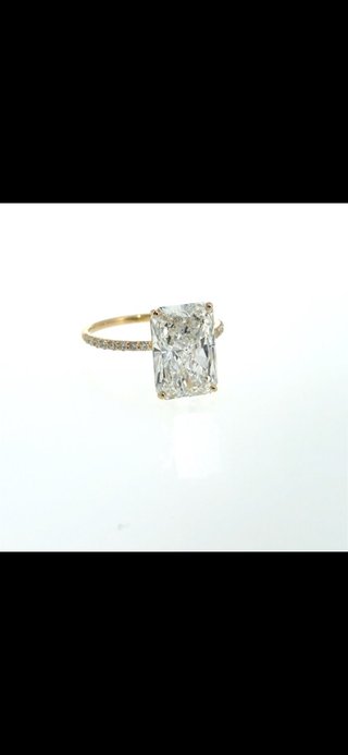 Anillo Oro con Diamante   Laboratorio 4.01ct