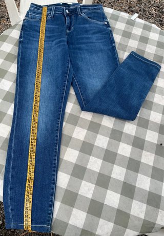 Pantalones vaqueros Guess mujer azul