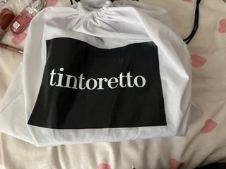 Bolso Tintoretto negro acolchado