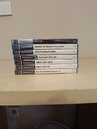 Lote 7 juegos PlayStation 2