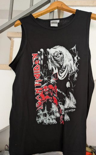 Camiseta sin mangas Iron Maiden Talla L