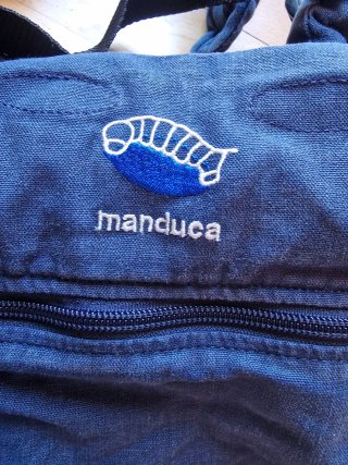 Mochila Portabebés Manduca Azul