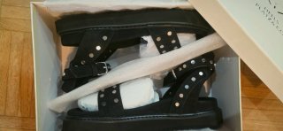 Sandalias Mim Tachuelas Tobillo