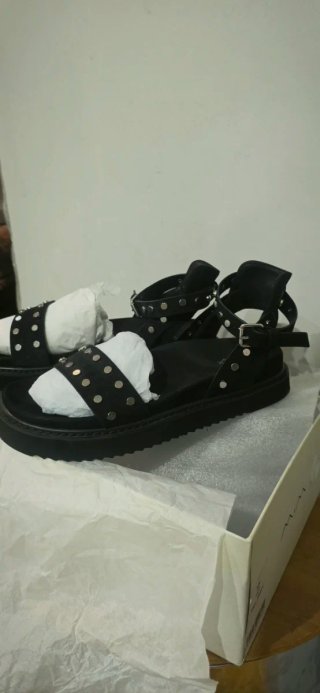 Sandalias Mim Tachuelas Tobillo