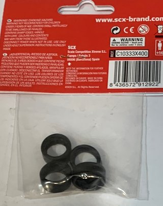 Scalextric Neumáticos  Compact 14,6x6,9mm (4 uds)