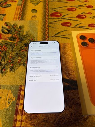 iPhone 17 Pro Max 256GB Naranja IMPECABLE