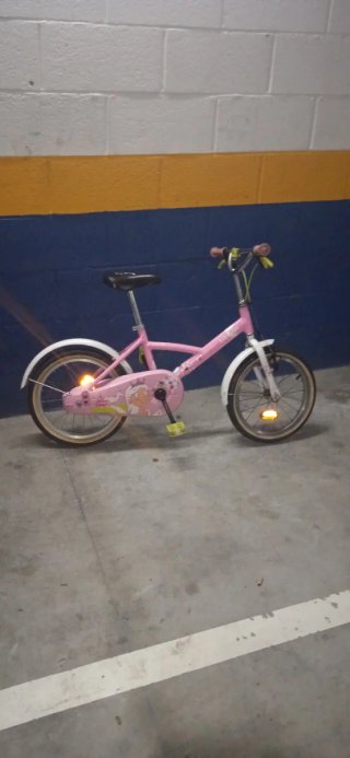Bicicleta infantil rosa