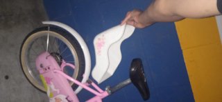 Bicicleta infantil rosa