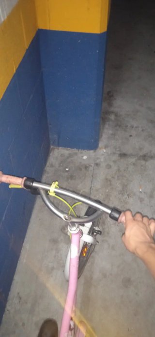 Bicicleta infantil rosa