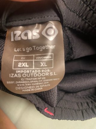 Pantalón trekking mujer negro