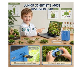 Microscopio OAEBLLE 1000x para Niños