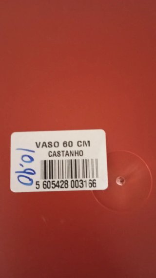 Maceta Grande 60cm Terracota Plástico