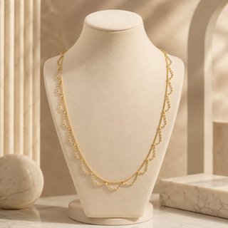 Gargantilla oro 18k - Elegante TOL-TRA2161