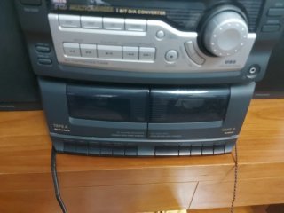 Equipo de música Grundig CD, Radio, Doble Cassette