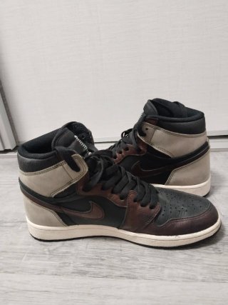 Zapatillas Jordan 1 Black/Brown