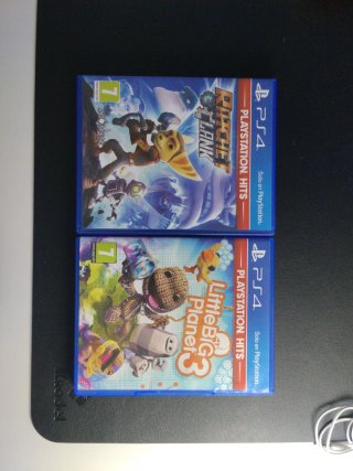 Juegos PS4 Ratchet & Clank y LittleBigPlanet 3