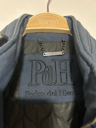 Cazadora Bomber Pedro del Hierro Azul