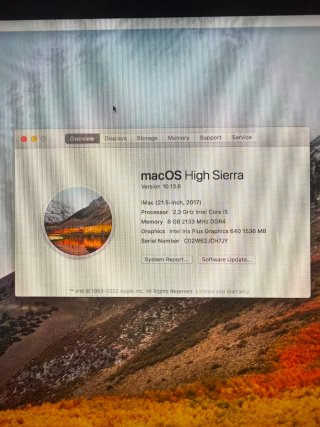 iMac 21.5 2017