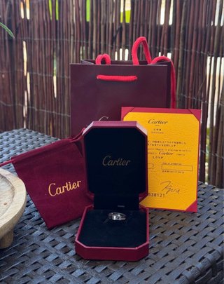 Anillo Cartier Love Oro Blanco