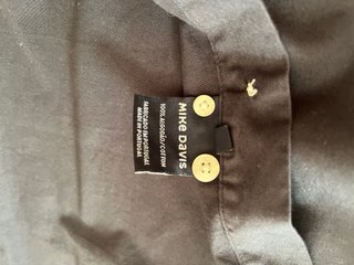 Camisa Mike Davis Preta Tamanho M