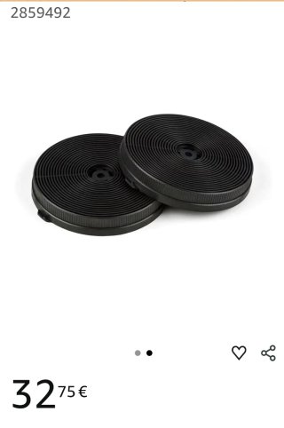 Filtros Carbón Activo Campana Extractora (2uds)