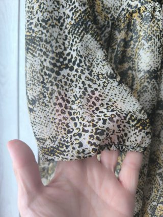 Vestido Animal Print Morgan Talla 42