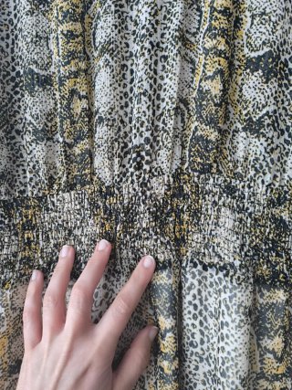 Vestido Animal Print Morgan Talla 42
