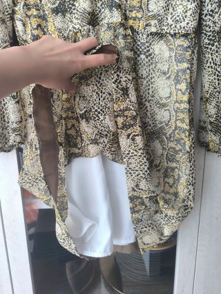 Vestido Animal Print Morgan Talla 42