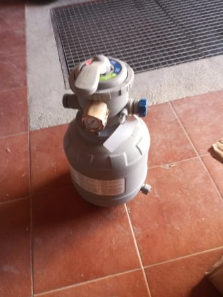Depuradora de arena piscina