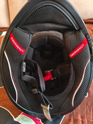 Casco de moto Unik Galaxy DVO Negro Mate