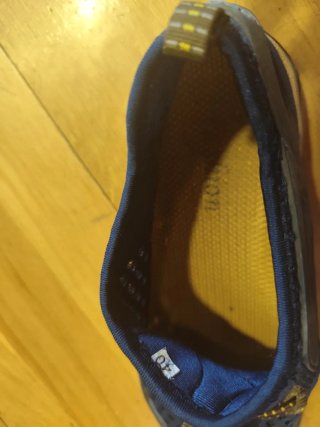 Zapatillas montaña junior azul/gris