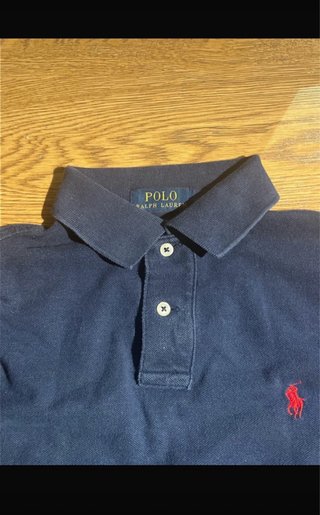 Polo Ralph Lauren manga larga azul