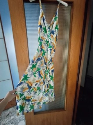Vestito estivo floreale taglia unica