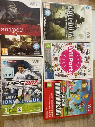Lote 4 Juegos Wii