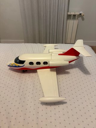 Avión Playmobil Jet Blanco