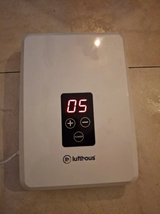 Purificador Ozono Lufthous Blanco