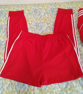 Conjunto Adidas SST Tracksuit Rojo -  Hombre