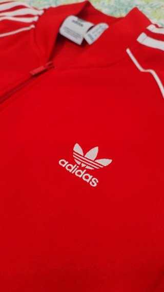 Conjunto Adidas SST Tracksuit Rojo -  Hombre
