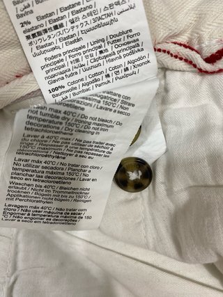 Jeans bianco uomo Liu Jo taglia IT 48