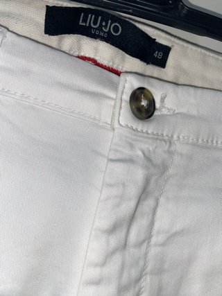 Jeans bianco uomo Liu Jo taglia IT 48