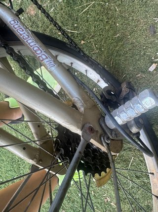 Bicicleta plegable aluminio Hay que reparalas.