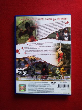 Red Ninja End of Honour PS2 PAL Ita Completo