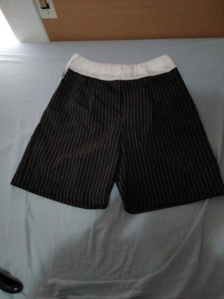 Bermudas casuales de rayas
